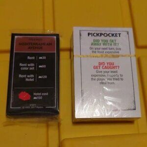 Monopoly Cheaters Edition 2018 Game Cards A1